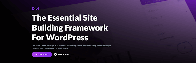 Divi er et smukt og indbydende WordPress-tema med drag‑and‑drop sidebygning, mange layouts og WooCommerce-integration.
