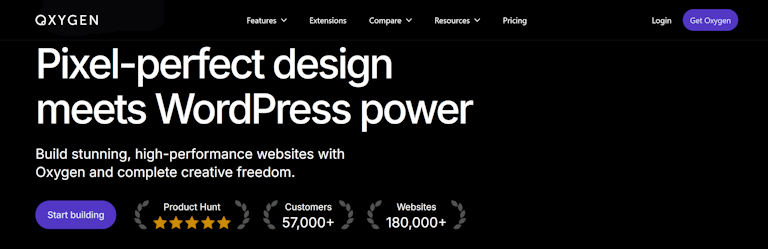 Oxygen Builder giver os fuld kontrol over WordPress’ HTML, CSS, PHP og JavaScript, så vi kan bygge lette, skalerbare løsninger med ren kode og dynamisk data
